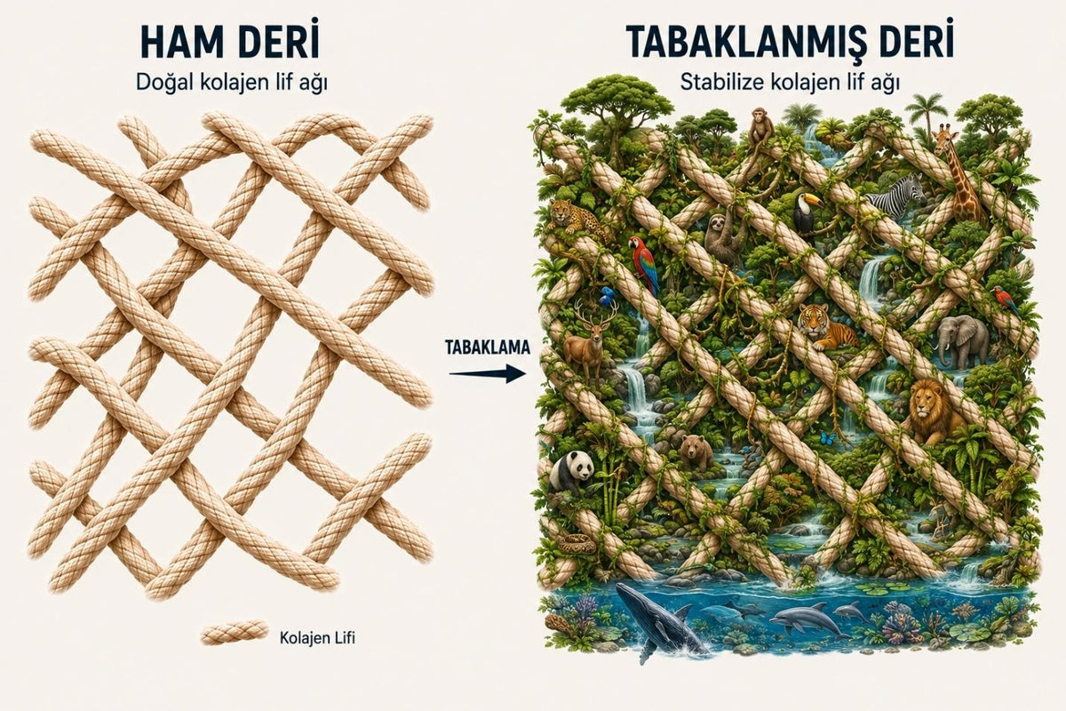 Tabaklama: Deriye hayat verir