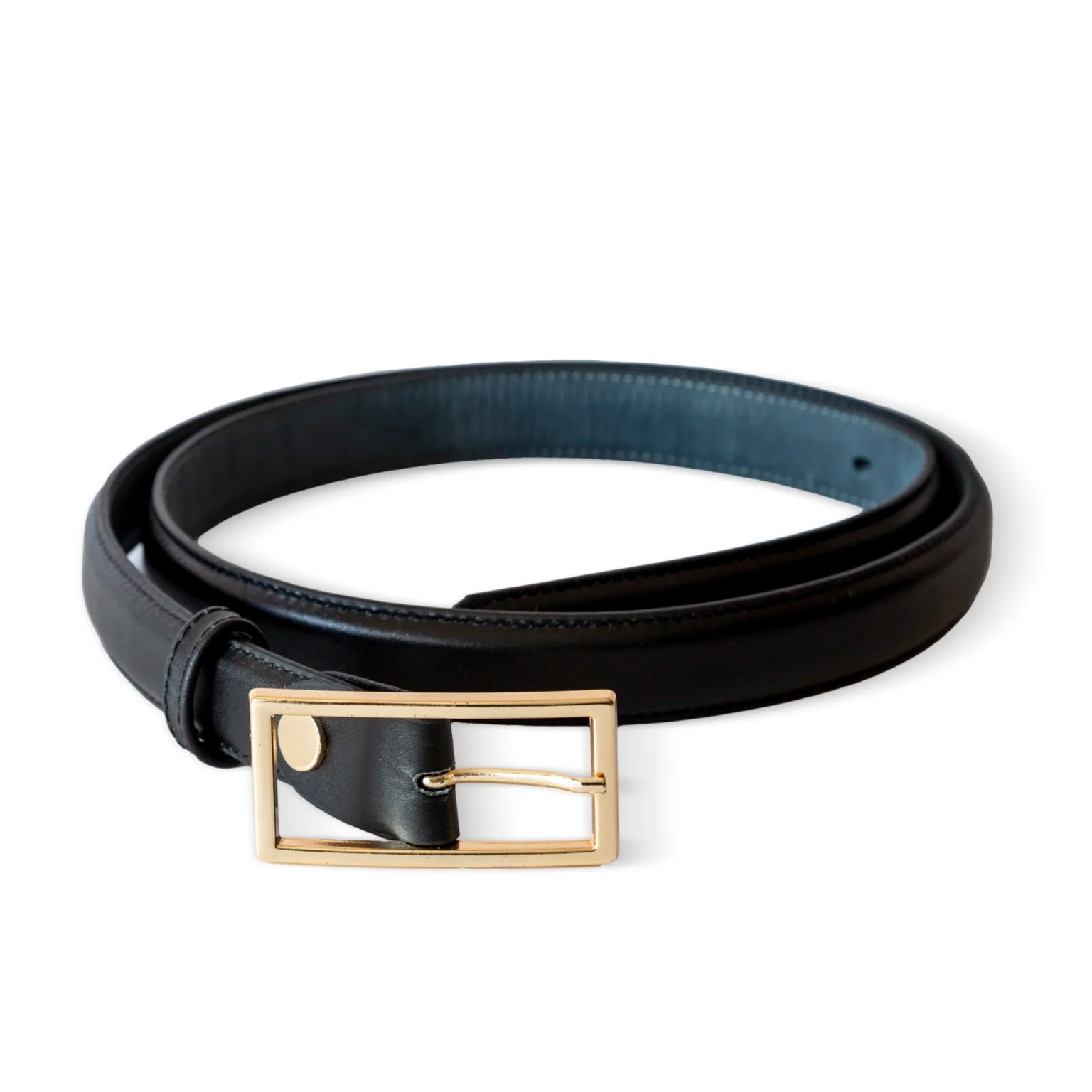 Siyah Deri Kemer 2.5 cm