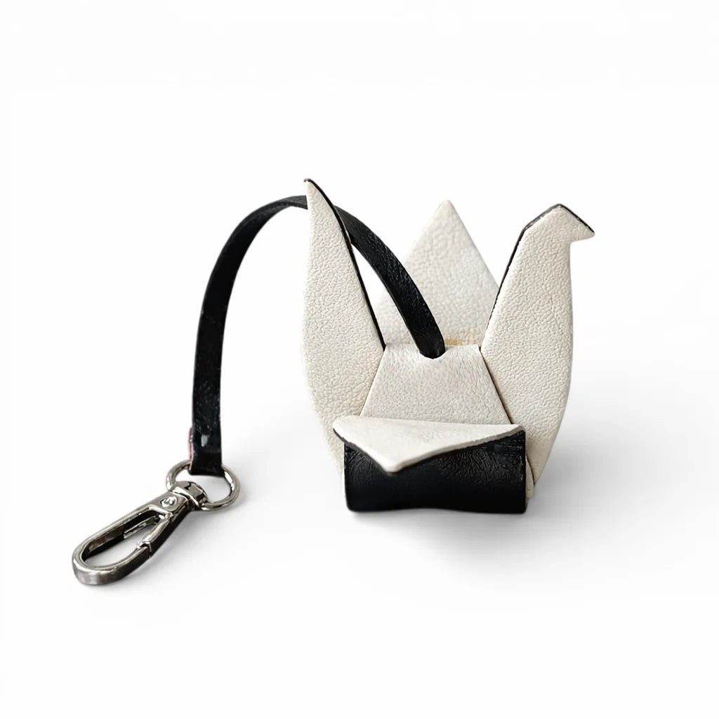 El Yapımı Deri Origami Turna - Dorna