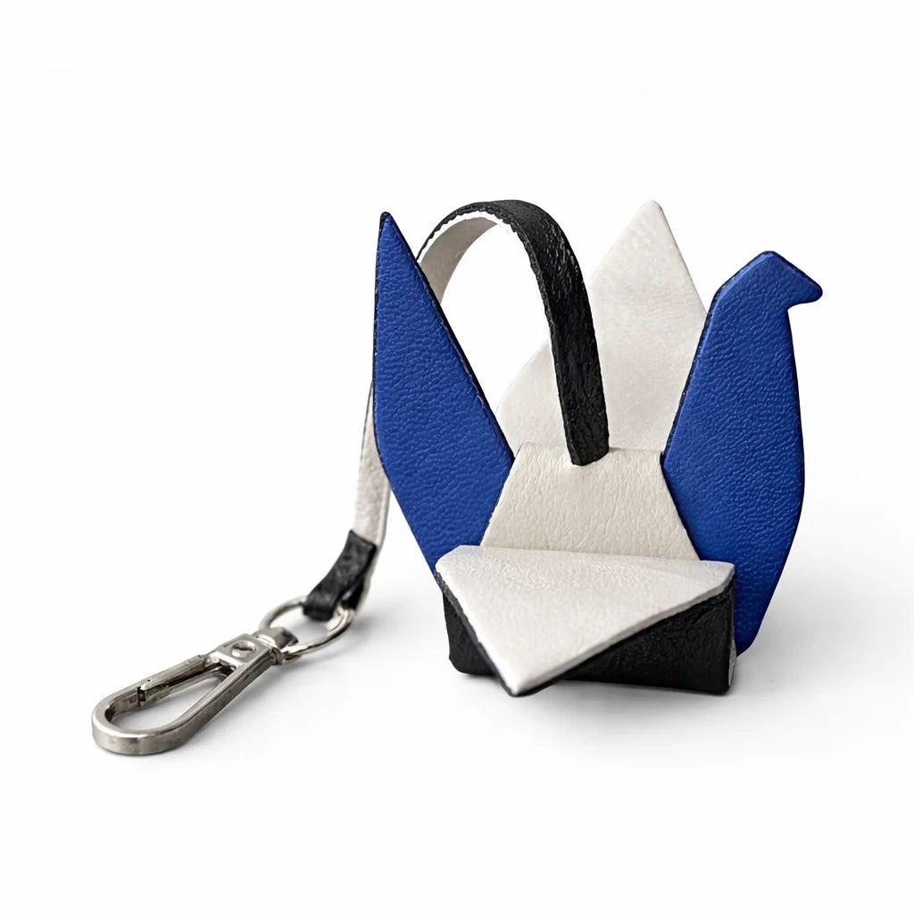 El Yapımı Deri Origami Turna - Dorna