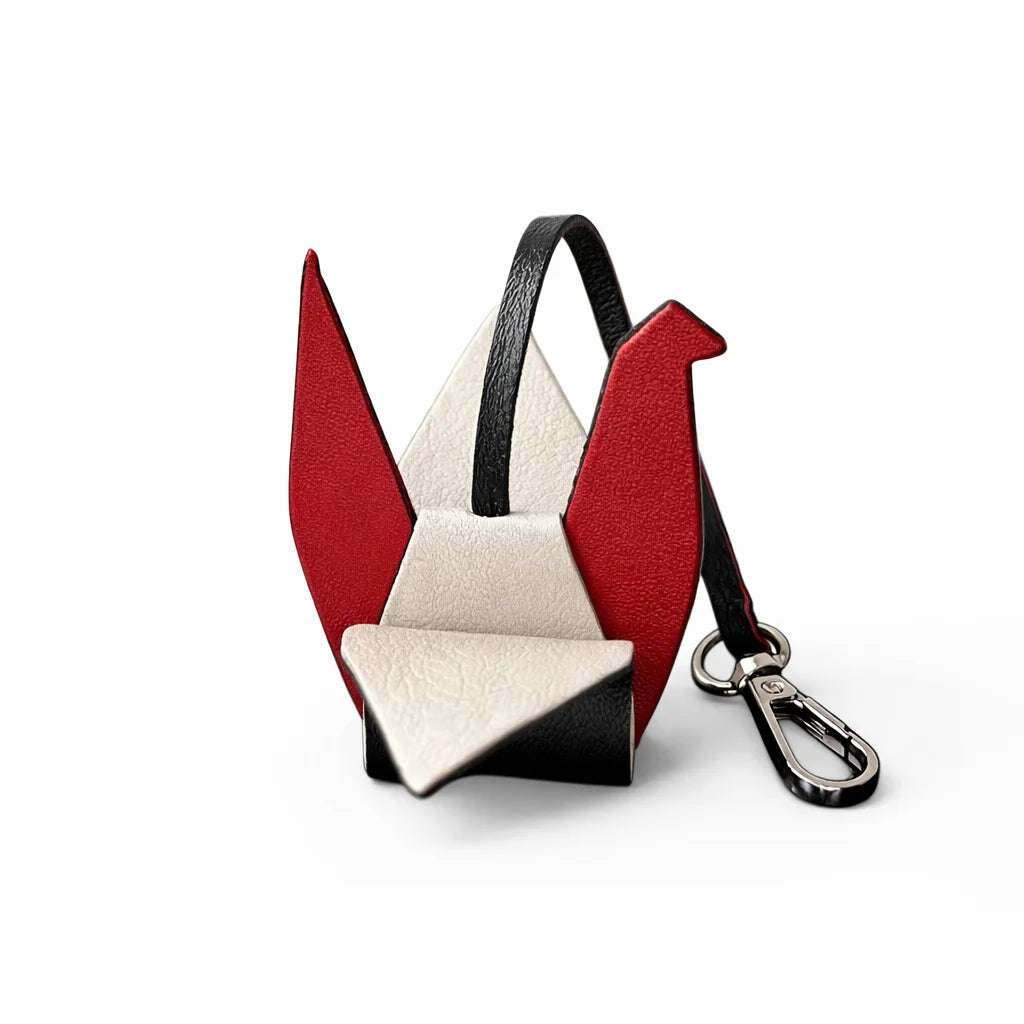 El Yapımı Deri Origami Turna - Dorna