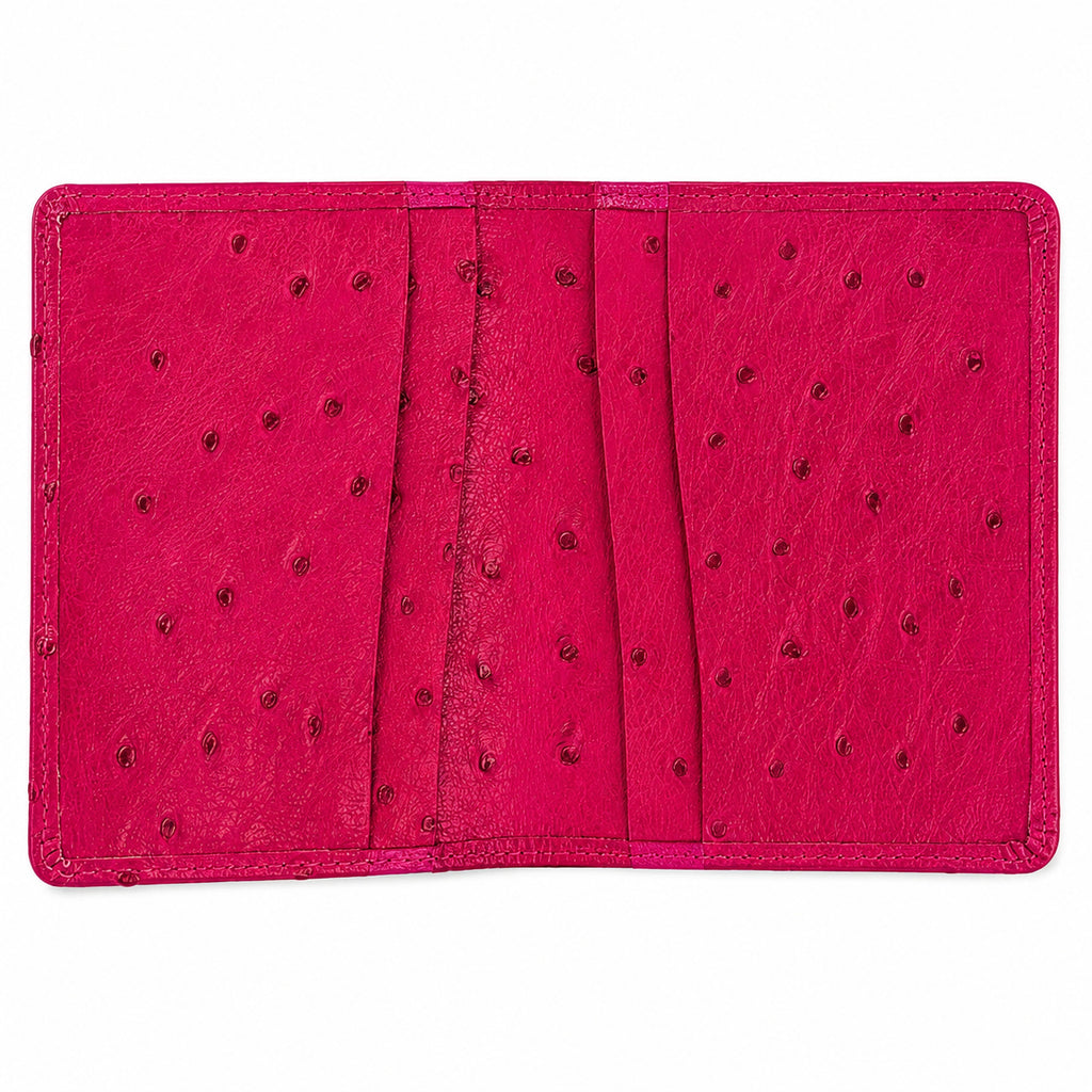 Ostrich Leather Cardholder No. 2