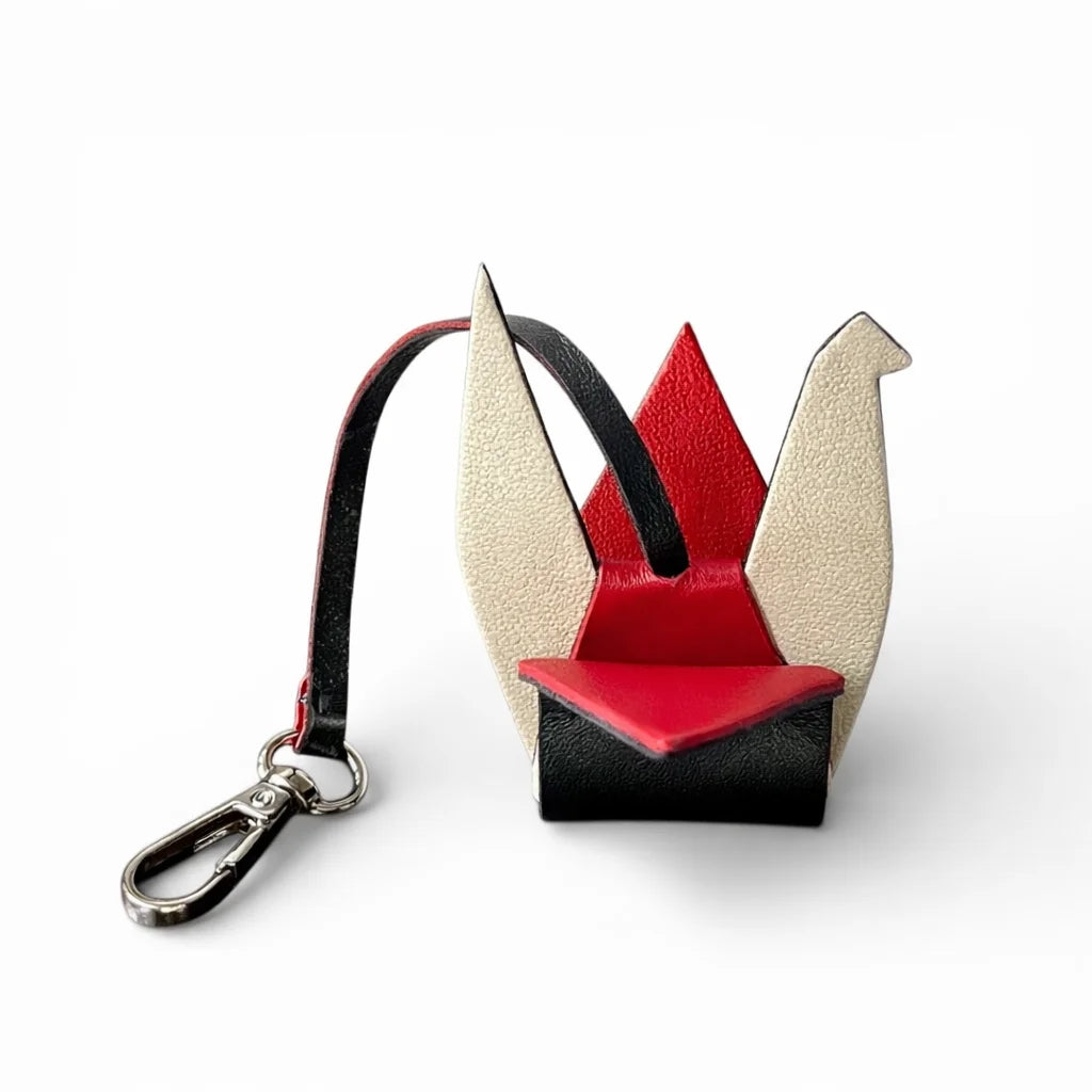 El Yapımı Deri Origami Turna - Dorna