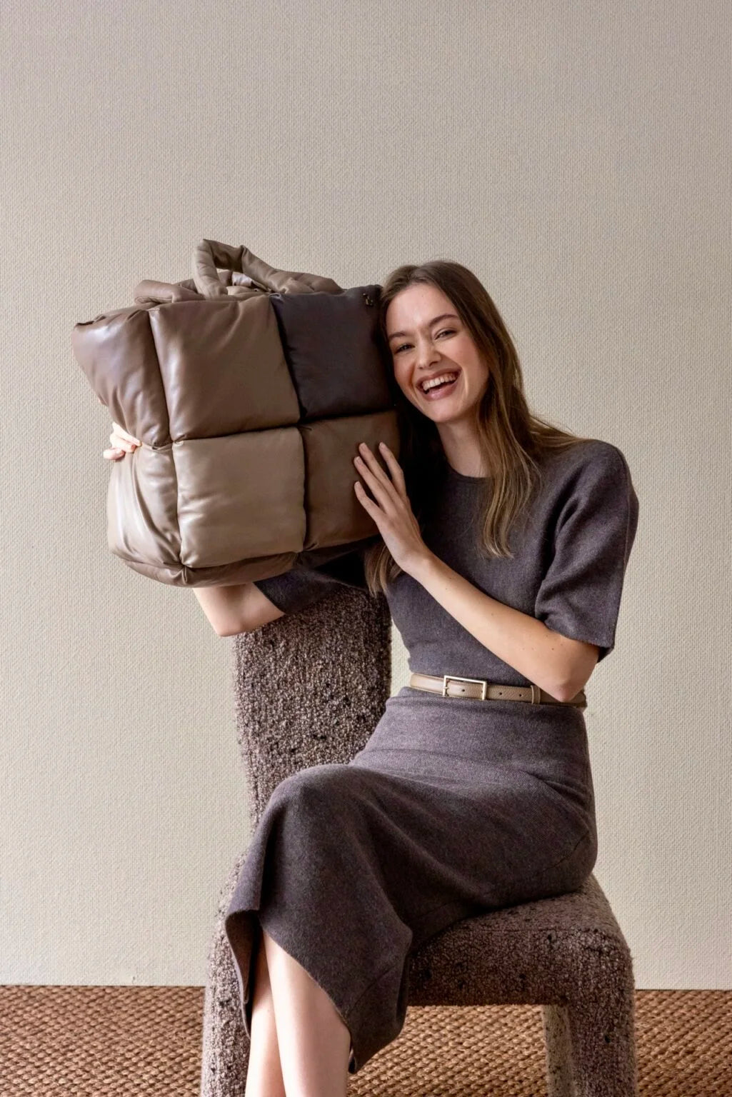 Chess Deri Omuz Çantası