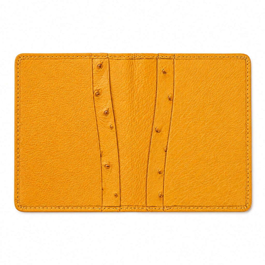 Ostrich Leather Cardholder No. 2