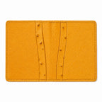 Ostrich Leather Cardholder No. 2