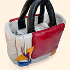 Mondrian Composition Deri Omuz Çantası