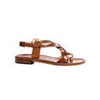 Erkek Peacock Deri Sandalet