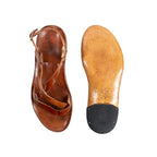 Erkek Peacock Deri Sandalet