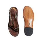 Erkek Peacock Deri Sandalet