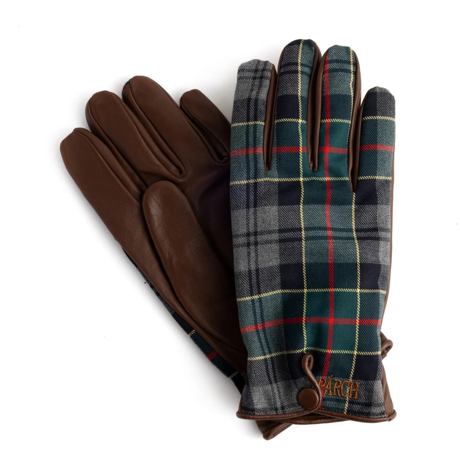 Erkek Deri Kumaş Eldiven