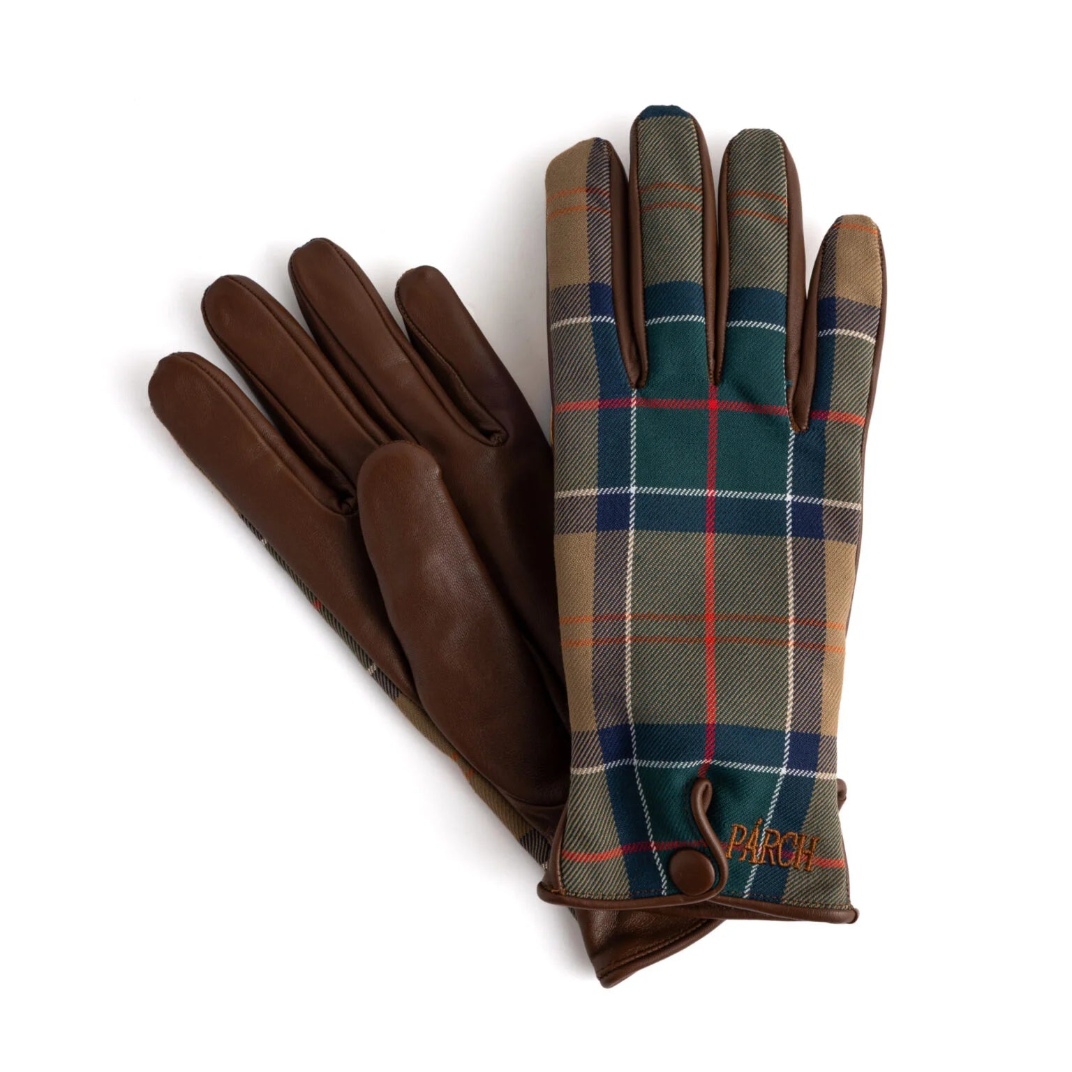 Kadın Deri Kumaş Eldiven