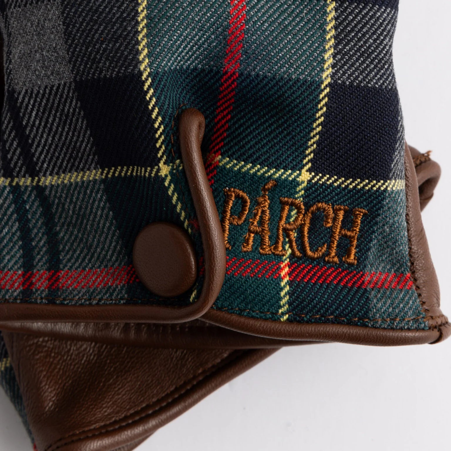 Kadın Deri Kumaş Eldiven